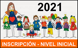 Nivel Inicial - Inscripciones 2021
