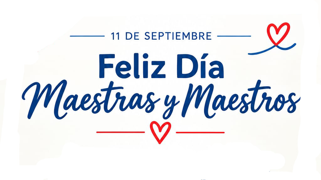 Feliz día del Maestro